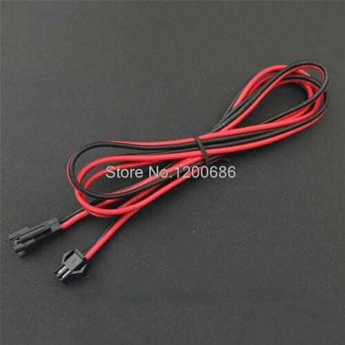 1M Meters 100CM 20AWG SM 2.54mm 2P male female 2.54 Connector customization wire harness