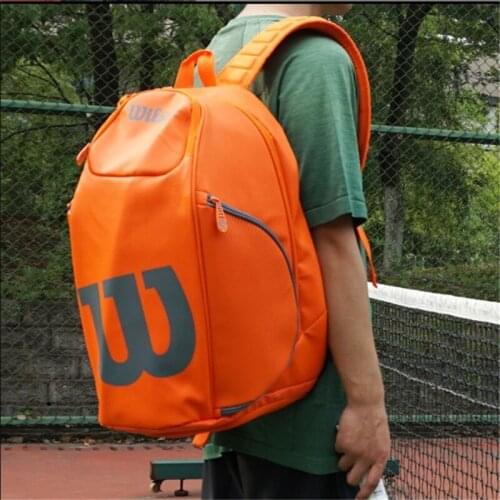 New Fashion Sense Tennis Bag Men And Women 2 Pack Double Shoulder Large Capacity Tennis Racket Backpack Waterproof
