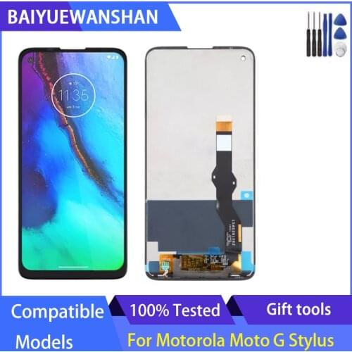 6.4'' For Motorola Moto G Stylus XT2043 XT2043-4 LCD Display Touch screen Display Assembly Replacement