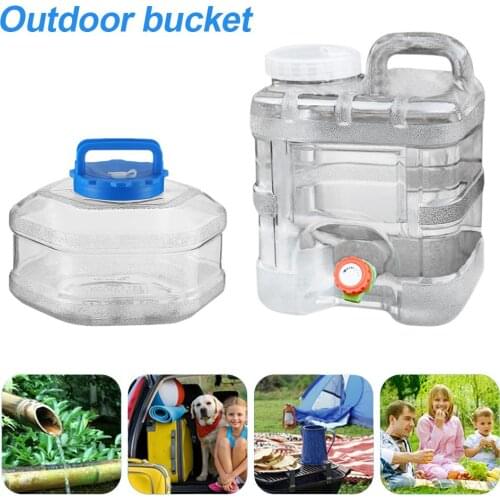 6L/10L Car Water Bucket Portable Lightweight Pail for Storage