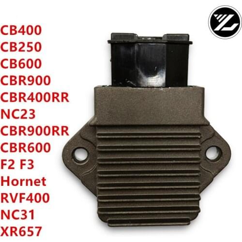 For HONDA CB400 250 600 CBR900 CBR400RR NC23 CBR900RR CBR600 F2 F3 Hornet RVF400 Motorcycle rectifier regulator current charger