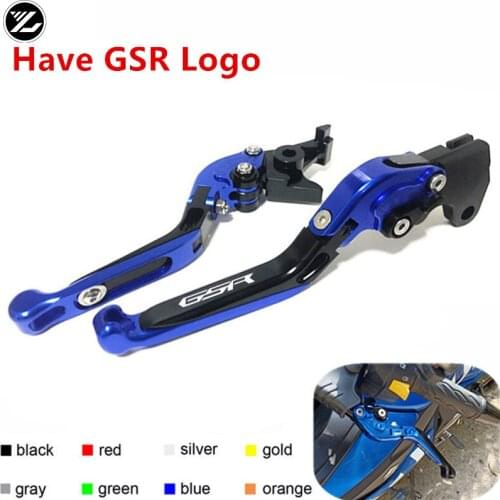 For SUZUKI GSR 750 2011-2018 GSR 600 2006-2011 GSR 400 2008-2012 CNC Adjustable Folding Extendable Motorcycle Brake Clutch Lever
