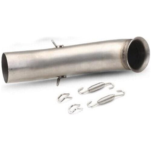 Motorcycle Exhaust Muffler Middle Link Pipe Mid Tube Escape Moto For RC390 DUKE 390 2017-2020 Years