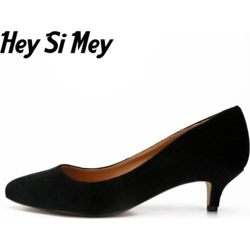 Hey Si Mey Shoes With Medium Heels
