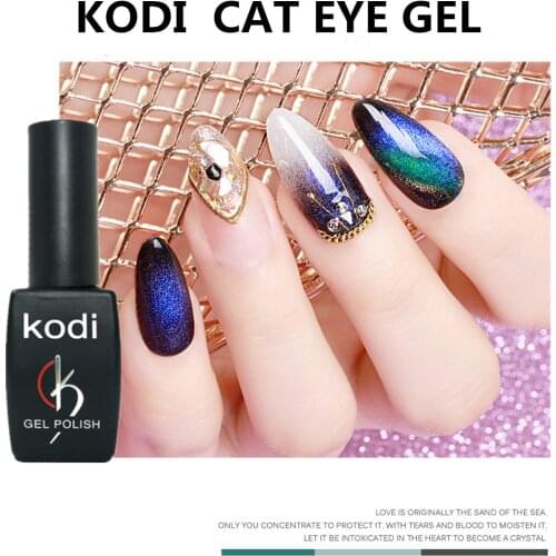 KODI GEL Cat Eye Nail Gel Chameleon Magnetic Gel Nail Polish Long Lasting Shining Laser 8ml Soak Off UV LED Gel Varnish