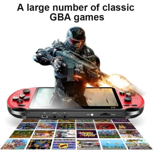 8GB Handheld Retro Game Video Player Game Consoles With Double Rocker