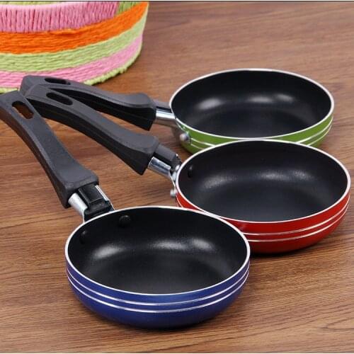 Mini frying pan Thickened non-stick frying pan Stainless Steel Fried Egg Steak Pan Kitchenware