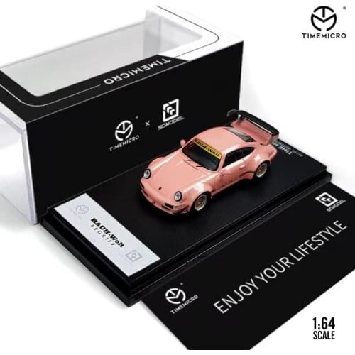 TM & SOMODEL 1:64 RWB 964 BabyPink DieCast Model Car