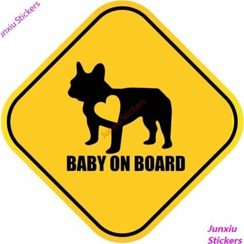 BABY ON BOARD Cover Scratches Accessories Bodywork Windshield Car Stickers Decals Funny Sunscreen Suv Interior KK15*15cm