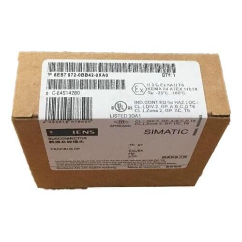Original factory agent, New original 6ES7 972-0BB42-0XA0 6ES79720BB420XA0