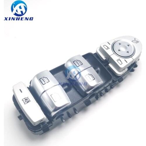 Front Left Master Power Window Switch For Mercedes-Benz W205 C180 C200 C300 C253 X253 GLC 2229056800