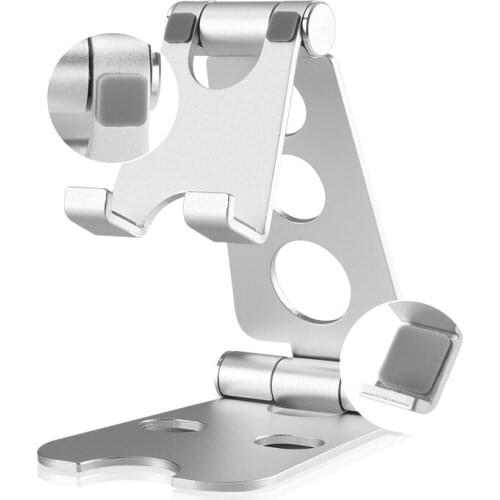 Portable Multi Angle Phone Holder Adjustable Mount Desk Foldable Mobile Stand Support