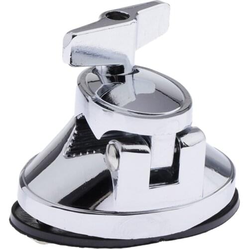 Zinc Alloy Practical Drum Holder Base Plate Rack Clamp Tom Drum Mount Bracket Drum Base Bottom Rack Percussion Instruments