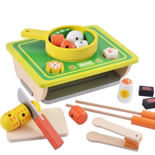 Pretend Play toys, Parent-child interaction wooden toys children oven,Childrens intelligence development education toys