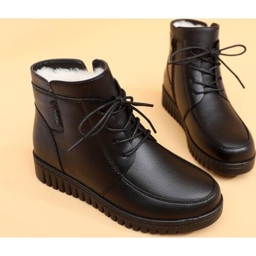 SWONCO Women's Wedge Ankle Boots