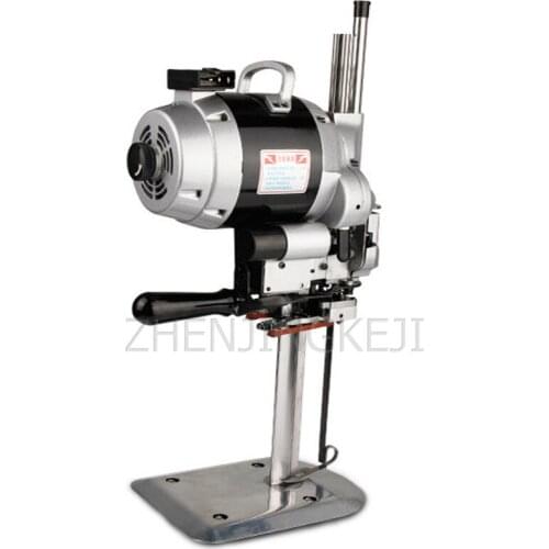 Small Cut Cloth Machine Heavy Bottom Crop Leather Cutting Bed Multifunction Automatic Sharpen Knife Electric Scissors Equipment