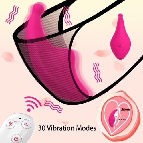 Remote Control Wearable Vibrator 30 Frequency Clitoris Stimulator Egg Sex Strap On Viginal Balls Vibrators For Women TD0271