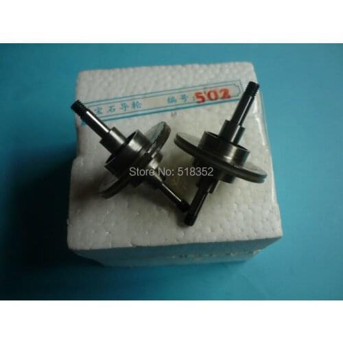 Xieye 502 OD31.4mm x L50mm Axle Dia. 4mm M4 High Precision Gemstone Guide wheel(pulley), for Wire Cut EDM Machine Parts