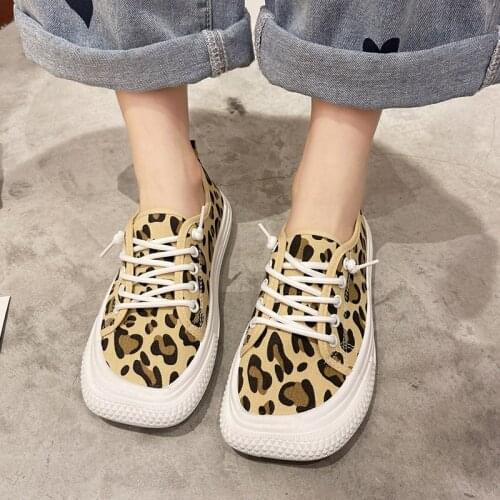 Women Sneakers 2021 Autumn Woman Lace Up Canvas Shoes Square Toe Leisure Shoes White Espadrilles Breathable Zapatos Mujer 9344G