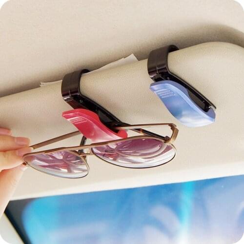1Pcs Portable Utility Vehicle Glasses Clip Car Bills Car Visor Clip Card Holder