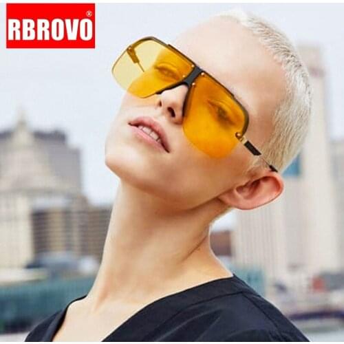 RBROVO 2021 Women Sunglasses Luxury Sunglasses Women Punk Brand Design Sunglasses For Men Retro Goggles Gafas De Sol Para Mujer