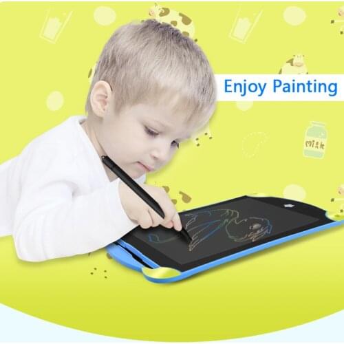 8.5 Inch LCD Writing Tablet Cartoon Colorful Drawing Board Electronic Graphic Handwriting Pads Memo Boards For Kids Painting