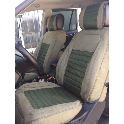 TO YOUR TASTE auto accessories custom luxury canvas car seat cushion set for TOYOTA HIACE COASTER Sienna Cruiser Solara trendy