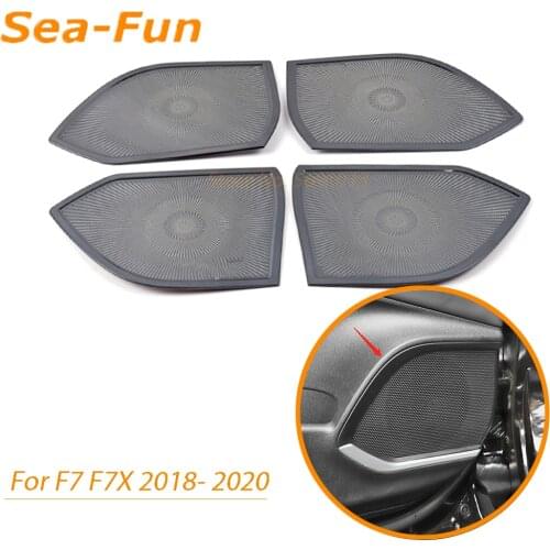 For Haval F7 F7X 2018 2019 2020 Car Door Horn Hood Loudspeakers Decoration Protective Stickers Sound Box Interior Accessories