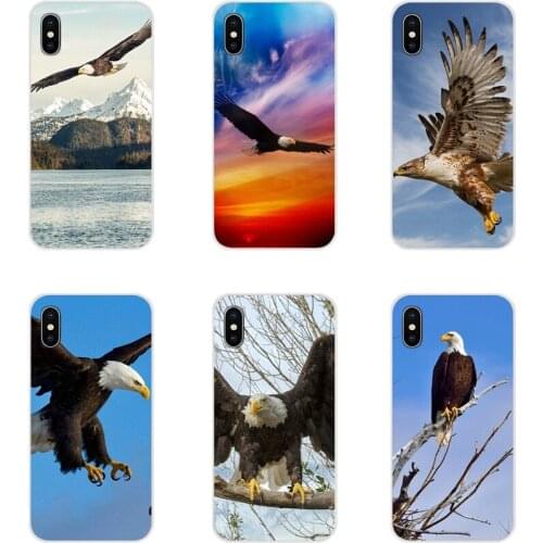 For Samsung Galaxy A3 A5 A7 A9 A8 Star A6 Plus 2018 2015 2016 2017 Bald Eagle in Flight Accessories Phone Cases Covers