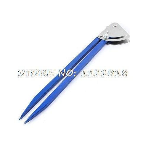 Dodger Blue 12" Metal Hinge Joint Marking Circular Divider Caliper