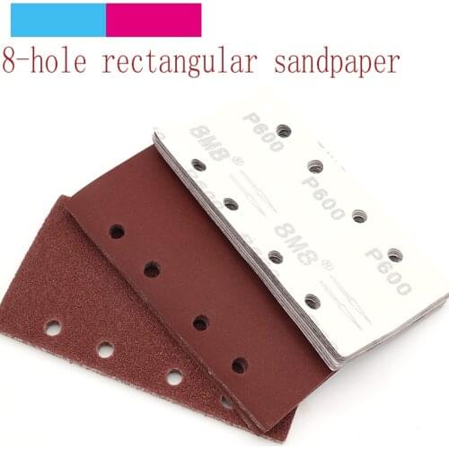 10pcs 95x180mm Square Self-adhesive Sandpaper Sander Grit 40-800 Sand Paper Sanding Disc Abrasive Tools For Polishing Wood