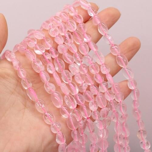 Hot Selling Natural Stone Irregular Rose Quartz Loose Beads For DIY Jewelry Making Necklace Bracelet Earrings Accessory