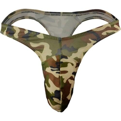 Man Thong Bulge Pouch Jockstrap Erotic Male Panties Sexy G String Enhance Swimwear Lingerie