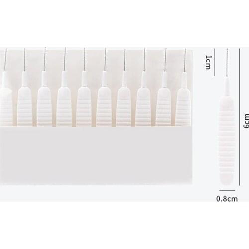 Shower Nozzle Cleaning Brush 10 Sets Of Shower Pore Cleaning Anti-clogging Small Brush Bathroom Head Tools Gap Cleaning Bru M0U9