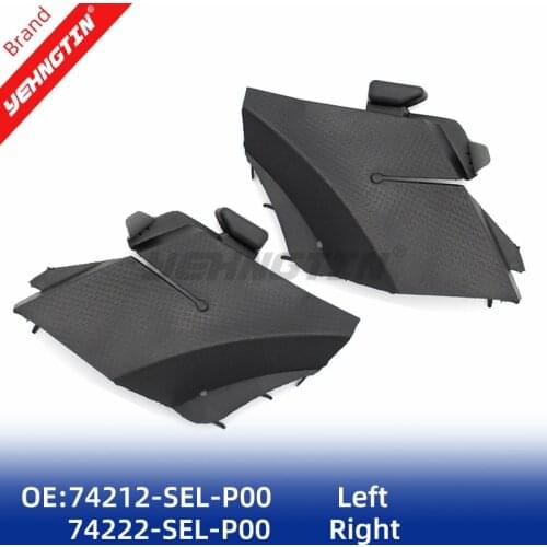 OEM 74212-SEL-P00 74222-SEL-P00 L&R Window Wiper Panel Cover Engine Hood Hinge For HONDA CITY 2007 2008 JAZZ SALOON 2003-2006