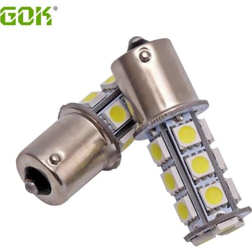 Wholesale 2pcs 1156 BA15S P21W led 18SMD 5050 LED 18led Car Brake Tail Turn Signal Light Bulb Lamp light 12V