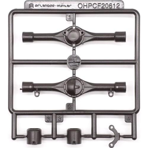 Orlandoo Hunter Model P02 Tundra Pickup Truck 61mm Rear Axle Housing 1/32 1/35 Rc Crawler Car Ta0036