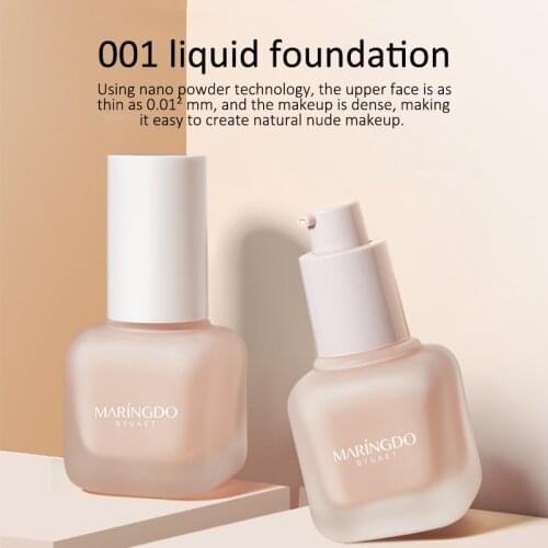 30ml Face Foundation Base BB CC Cream Long Wear Moisturizer Oil Control Concealer Liquid Foundation Cream Long Lasting 24 Hours