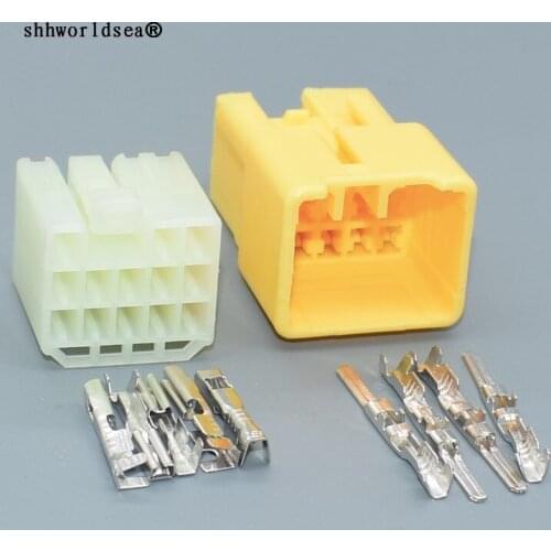 Worldgolden 13 Pin 2.3mm plastic car connector car audio plug With terminal 6240-51316240-1131