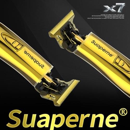 Powerful Professional Hair Trimmer Electric Precision 0.1mm Hair Clipper Cutting Shaving Machine Contouring Finish Barber Tool