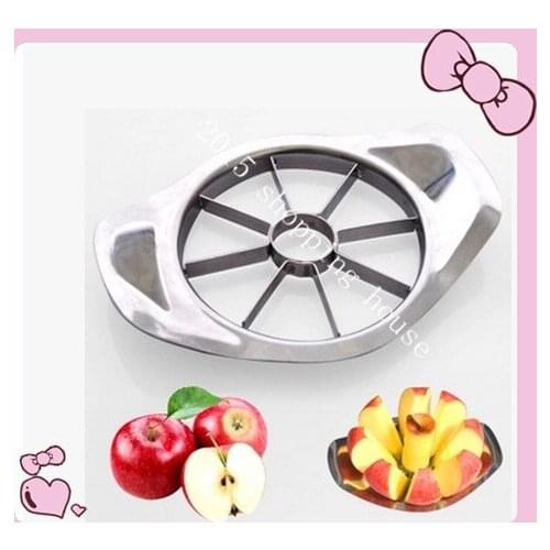 Stainless steel cut apple device for nuclear cutting