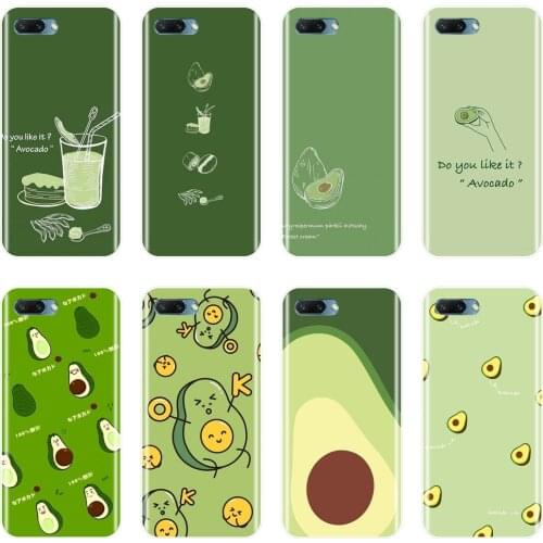 Phone Case For Huawei Honor 7 7S 7X 7A 7C Pro 8X MAX 10 9 8 Green Avocado Silicone Back Cover For Huawei Honor 7 8 9 10 Lite