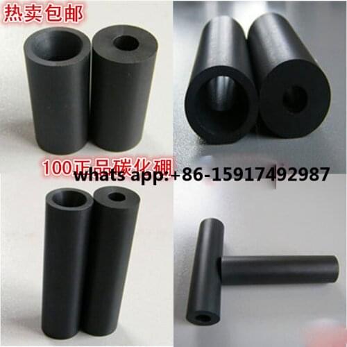 55x15x6/8mm 100% boron carbide nozzle, silicone carbide nozzle, B4C blasting nozzle, sandblasting gun nozzle