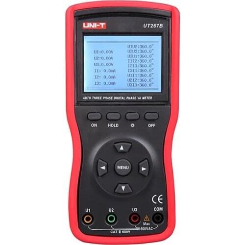 High Quality Automatic Measuring Three Phase Clamp Type Voltmeter smart ut267b multi meter digital multimeter
