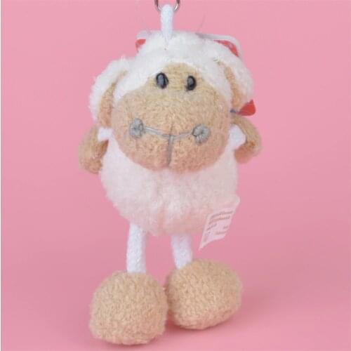 1 Pcs Little Sheep Small Plush Pendant Toy, Kids Doll Keychain / Keyholder Gift Free Shipping
