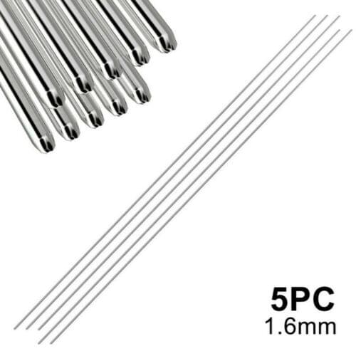 5/10/20/PCS 1.6mm/2mm Low Temperature Easy Melt Aluminum Welding Rods Weld Bars Cored Wire Rod Solder for Soldering Aluminum