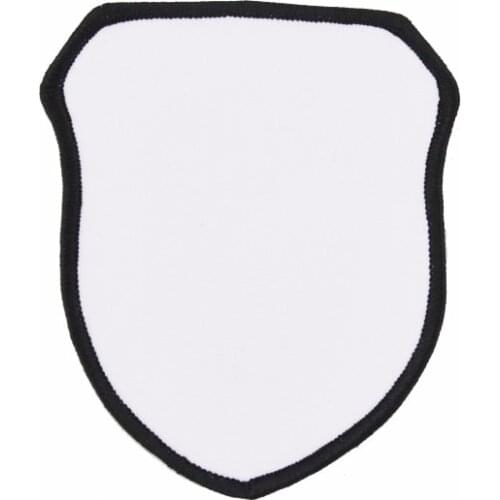 50pcs Sublimation For Heat Press Machine Transfer Diy Blank Badge Embroidered Hot Melt Adhesive 3D Badges Armband Cloth Badges