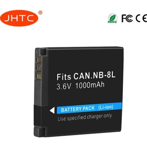 NB 8L NB-8L Camera Battery For Canon PowerShot A3000 A3300 A3200 A3100 A2200 A1200 IS 1000mAh Batterie
