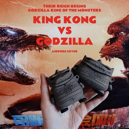 Robot Godzilla Airpods Case Airpods1 2 Airpods Pro Cute Cartoon Bluetooth Headset Shell Couples Men Women Unisex Birthday Gift