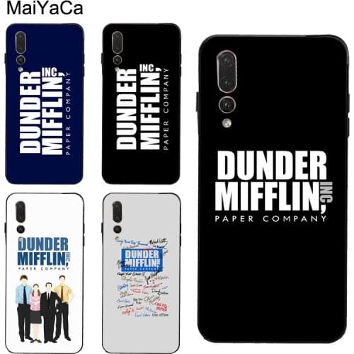 Dunder Mifflin The Office Case For Huawei P30 Pro P20 P40 Mate 20 Lite P Smart 2019 Nova 5T Honor 8A 8X 9X 10i 20